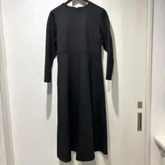 Urs フォーマルフレアライン 長袖　ロングワンピース　M 23