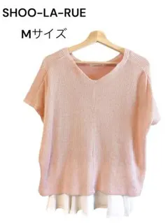 SHOO-LA-RUE レイヤードニット　Mサイズのサムネイル