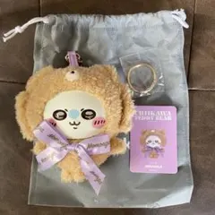 kiramekko teddy bear ちいかわ モモンガ きらめっこ