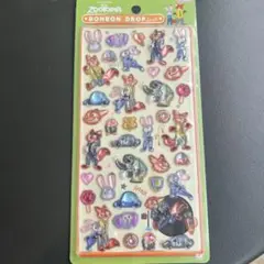 正規品　ボンボンドロップシール　ズートピア　ディズニー