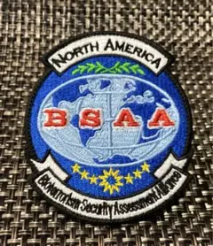 バイオハザードBSAA NORTH AMERICA 刺繍ワッペン パッチベルクロ