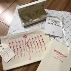 シャネル ポーチ パンフ カード 美白クリーム リボン 包装紙 セット
