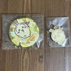 ちいかわパーク　うさぎトレーディングホログラム缶バッジ・ゲーム景品メタルチャーム