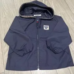 ファミリア　フード付きネイビージャンパー