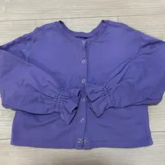 本日中✨JENNILOVE 150 パープル　トレーナー　カーディガン　アウター