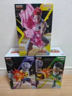 HUNTER×HUNTER G.I.編 フィギュア ゴン キルア ヒソカ