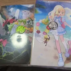 ポケモンカード　コレクションファイルセット　リーリエとN　ファイルのみ