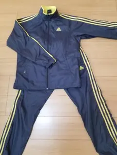 アディダス　ナイロンジャージ セットアップ　万国旗　オールドアディダス