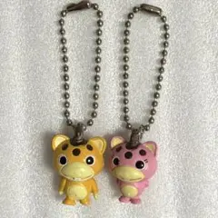 【匿名配送】快獣ブースカ ブースコ キーホルダー ボールチェーン 4凹