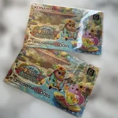 KONAMI e-amusement pass ステッカー カラコロッタ