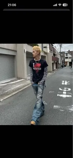 jaded london 長袖カットソー