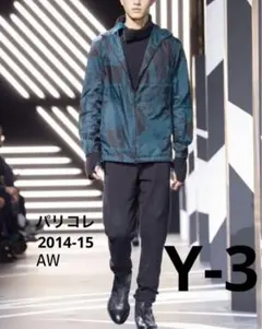 2015 パリコレ　Y-3 YAMAMOTO バックパック一体型ナイロンJKTのサムネイル