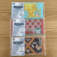 一番くじ ワンピース G賞 ハーフジャガードタオル 3枚