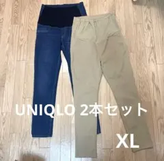 値下げ　UNIQLO マタニティ　ジーンズ　パンツ　XL ユニクロ　産前産後