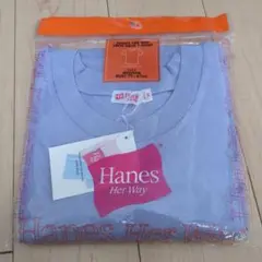 【送料無料】ヘインズ Hanes HerWay 無地Tシャツ レディース M