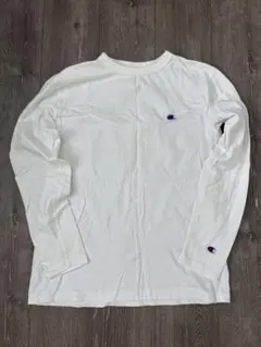 Champion ホワイト 長袖カットソー M