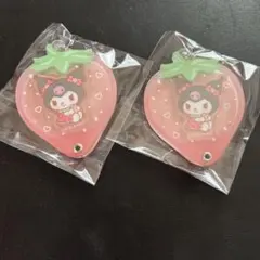 サンリオキャラクターズ　カスタムアクリルチャーム　いちご　クロミ