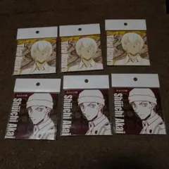 名探偵コナン あぶらとり紙 安室透　赤井秀一　6点セット