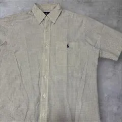 希少 90s Ralph Lauren 半袖シャツ ギンガムチェック Sのサムネイル