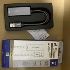 PLANEX USB-LAN2500R2 有線LANアダプターのサムネイル