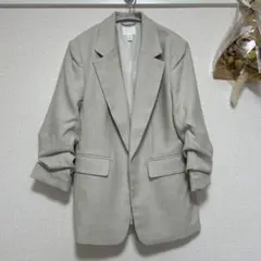 o*e様 古着 H &Mベージュ テーラードジャケット EUR 40