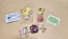 ガチャガチャセット アニマルおやつケース クリームソーダ ハイミックスゼリー