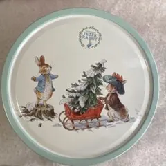 ピーターラビット 収納缶 直径25cm
