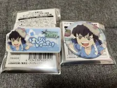 鬼滅の刃 きめつ食堂 缶バッジ ネームプレート風バッジ 嘴平伊之助
