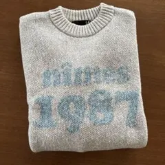 【お値下げ中】グレー ニットセーター