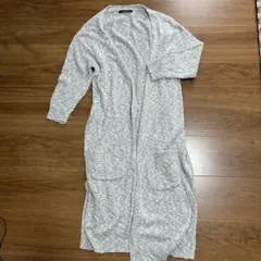 イング　INGNI ロングカーディガン　グレー　ニット