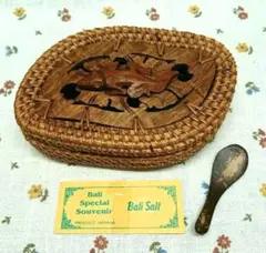 Bali ARSANA 小物・シュガー入れ スプーンカード付き