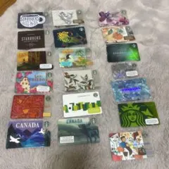 スターバックスカード　海外　19枚