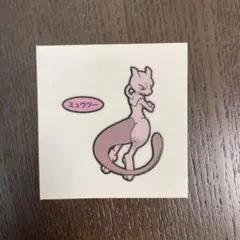 ポケモンパンシール　ポケモンデコキャラシール　ミュウツー