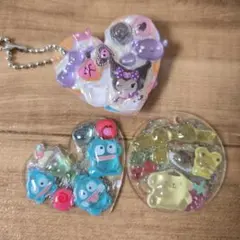 サンリオ キャラクターズ デコレーション キーホルダー 3点セット