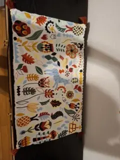 イケア　クッションカバー 40×65　刺繍