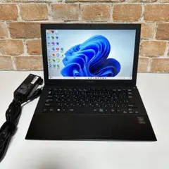 美品　SONYノート PC SSD Windows11Pro オフィス2024年