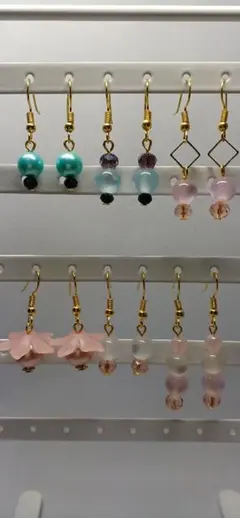 ハンドメイドピアスまとめ売り