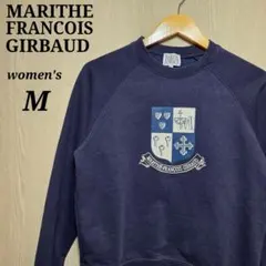 MARITHE FRANCOIS GIRBAUD スウェット　M　ネイビー