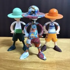 ONE PIECE LUFFY's 冒険の記憶 vol.1 3対セット