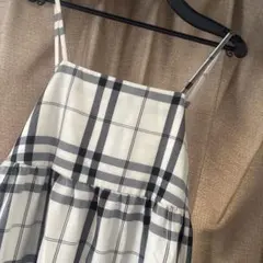 新品未使用品♡Avail チェック柄キャミワンピース M