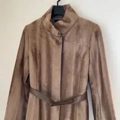 美品BOSCH Mサイズ キャメルのフェイクファーコート