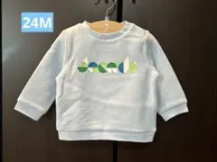 jacadi ⭐︎新品訳あり⭐︎プリント入り裏起毛なし24M在庫1点