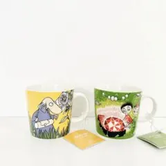 アラビアARABIAムーミン マグカップ トフスランとビフスラン ヘムレンさん