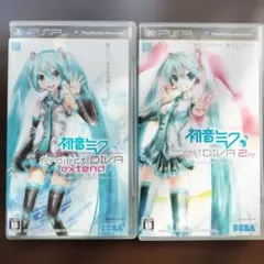 【PSP】初音ミク-Project DIVA- extend & 2nd セット