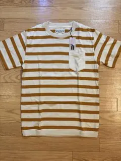 WEST RIDE ボーダー ポケットTシャツ サイズ38