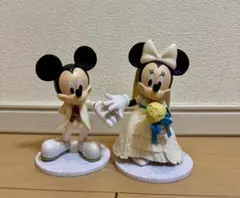 ミッキー・ミニー ウェディングケーキトッパー