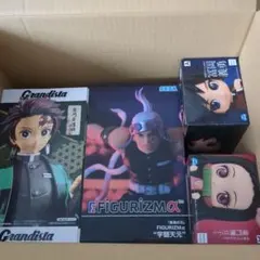 鬼滅の刃 フィギュア まとめ売り 8点セット 宇髄天元 炭治郎 禰豆子 しのぶ他