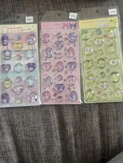 サンリオキャラクター ストーンシール　3枚セット