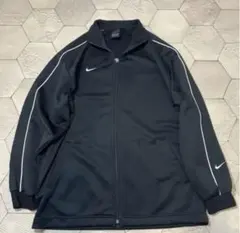 Nike ブラック トレーナー ジップアップ