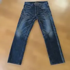 Lee ダークブルー ストレートデニム